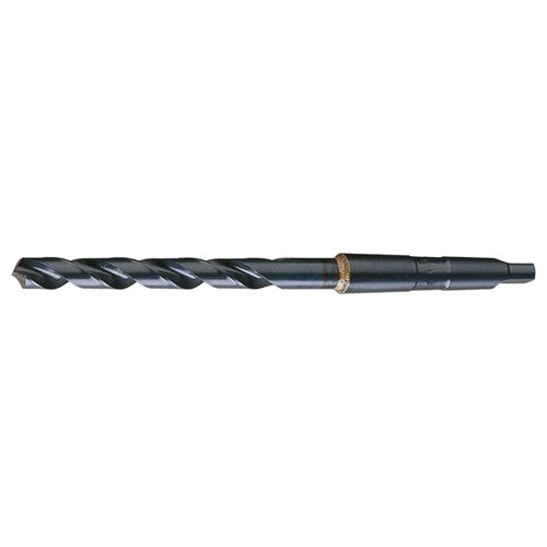 2 RHS / RHC HSS 118 Degree Radial Point General Purpose Taper Shank Drill - Steam Oxide - Exact Tool & Supply