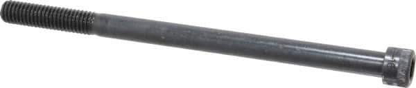 Holo-Krome - 3/8-16 UNC Hex Socket Drive, Socket Cap Screw - Alloy Steel, Black Oxide Finish, Partially Threaded, 6" Length Under Head - Exact Tool & Supply
