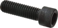 Made in USA - 7/16-14 UNC Hex Socket Drive, Socket Cap Screw - Alloy Steel, Black Oxide Finish, Fully Threaded, 1-1/2" Length Under Head - Exact Tool & Supply