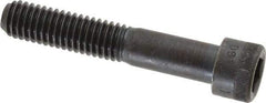 Made in USA - 7/16-14 UNC Hex Socket Drive, Socket Cap Screw - Alloy Steel, Black Oxide Finish, Partially Threaded, 2-1/2" Length Under Head - Exact Tool & Supply