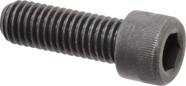 Made in USA - 1/2-13 UNC Hex Socket Drive, Socket Cap Screw - Alloy Steel, Black Oxide Finish, Fully Threaded, 1-1/2" Length Under Head - Exact Tool & Supply