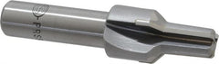 Scientific Cutting Tools - 0.45" Diam, 0.409" Small End Diam, 1/2" Straight Shank, 1.405" Flute, Taper Pipe Reamer - Exact Tool & Supply