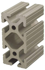80/20 Inc. - 72 Inches Long x 1-1/2 Inches Wide x 3 Inches High, T Slotted Aluminum Extrusion - 2.0798 Square Inches, Clear Anodized Finish - Exact Tool & Supply
