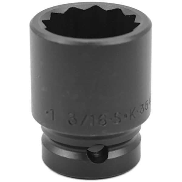 SK - Impact Socket - 3/4"DR 12PT 1-3/16" THIN WALL IMPACT SOCKET - Exact Tool & Supply