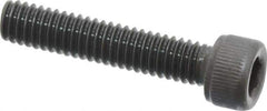Value Collection - #3-56 UNF Hex Socket Drive, Socket Cap Screw - Alloy Steel, Black Oxide Finish, Fully Threaded, 1/2" Length Under Head - Exact Tool & Supply