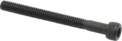 Value Collection - #3-56 UNF Hex Socket Drive, Socket Cap Screw - Alloy Steel, Black Oxide Finish, Partially Threaded, 1" Length Under Head - Exact Tool & Supply