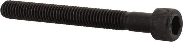 Value Collection - #8-36 UNF Hex Socket Drive, Socket Cap Screw - Alloy Steel, Black Oxide Finish, Partially Threaded, 1-1/2" Length Under Head - Exact Tool & Supply