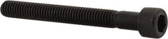 Value Collection - #8-36 UNF Hex Socket Drive, Socket Cap Screw - Alloy Steel, Black Oxide Finish, Partially Threaded, 1-1/2" Length Under Head - Exact Tool & Supply