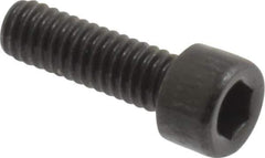 Value Collection - #4-48 UNF Hex Socket Drive, Socket Cap Screw - Alloy Steel, Black Oxide Finish, Fully Threaded, 3/8" Length Under Head - Exact Tool & Supply