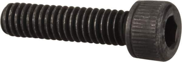 Value Collection - #5-44 UNF Hex Socket Drive, Socket Cap Screw - Alloy Steel, Black Oxide Finish, Fully Threaded, 1/2" Length Under Head - Exact Tool & Supply