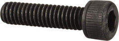 Value Collection - #5-44 UNF Hex Socket Drive, Socket Cap Screw - Alloy Steel, Black Oxide Finish, Fully Threaded, 1/2" Length Under Head - Exact Tool & Supply