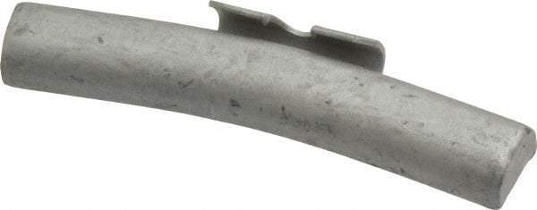 Bada - 2 oz Wheel Weight - Steel, For Use with Domestic Light Trucks - Exact Tool & Supply
