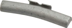 Bada - 2 oz Wheel Weight - Steel, For Use with Domestic Light Trucks - Exact Tool & Supply