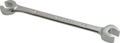 Proto - 3/8", Satin Finish, Combination Flare Nut Wrench - 6 Points, 5-11/16" OAL, Steel, Double End Head - Exact Tool & Supply