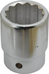 Blackhawk by Proto - 1-1/4", 3/4" Drive, Standard Hand Socket - 12 Points, 2-5/16" OAL - Exact Tool & Supply