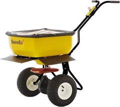 Trynex - 160 Lb Polyethylene Walk Behind Broadcast Landscape Spreader - 12" Pneumatic Wheels - Exact Tool & Supply