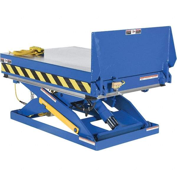 Vestil - 2,000 Lb Capacity Hydraulic Scissor Lift - 11" to 47" Lift Height, 48" Platform Length x 36" Platform Width - Exact Tool & Supply