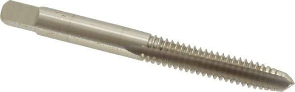 Cleveland - 1/4-20 UNC 2B 3 Flute Bright Finish High Speed Steel Straight Flute Standard Hand Tap - Plug, Right Hand Thread, 63.5mm OAL, 25.4mm Thread Length, H5 Limit, Oversize - Exact Tool & Supply