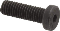 Value Collection - #10-32 UNF Hex Socket Drive, Low Socket Cap Screw - Alloy Steel, Black Oxide Finish, Fully Threaded, 5/8" Length Under Head - Exact Tool & Supply