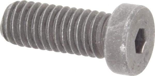 Value Collection - 3/8-16 UNC Hex Socket Drive, Low Socket Cap Screw - Alloy Steel, Black Oxide Finish, Fully Threaded, 1" Length Under Head - Exact Tool & Supply