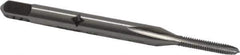 Cleveland - #1-64 UNC, 2 Flute, Bright Finish, High Speed Steel Spiral Point Tap - Plug Chamfer, Right Hand Thread, 1-11/16" OAL, 0.38" Thread Length, 2B Class of Fit, Series 1011 - Exact Tool & Supply