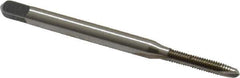 Cleveland - #3-56 UNF, 2 Flute, Bright Finish, High Speed Steel Spiral Point Tap - Plug Chamfer, Right Hand Thread, 1-13/16" OAL, 12.7mm Thread Length, 2B Class of Fit, Series 1011 - Exact Tool & Supply