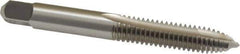 Cleveland - 5/16-18 UNC, 2 Flute, Bright Finish, High Speed Steel Spiral Point Tap - Plug Chamfer, Right Hand Thread, 2-23/32" OAL, 0.69" Thread Length, 2B Class of Fit, Series 1011 - Exact Tool & Supply
