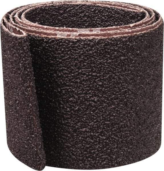Norton - 2-1/2" Wide x 60" OAL, 36 Grit, Aluminum Oxide Abrasive Belt - Aluminum Oxide, Very Coarse, Coated, X Weighted Cloth Backing, Series R228 - Exact Tool & Supply