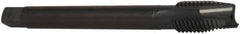 OSG - M12x1.75 Metric Coarse, 3 Flute, Oxide Finish, Vanadium High Speed Steel Spiral Point Tap - Plug Chamfer, Right Hand Thread, 110mm OAL, 1-21/32" Thread Length, 0.367" Shank Diam, 6H Class of Fit, Series 259 - Exact Tool & Supply