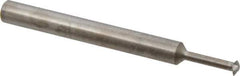 Scientific Cutting Tools - 24 to 56 TPI, Internal/External Single Profile Thread Mill - #10" Noml Diam, 0.138" Cut Diam, 3/16" Shank Diam, 3 Flute, 0.075" Neck Diam, 0.4" Neck Length, 2" OAL, Bright Finish - Exact Tool & Supply