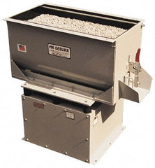 Made in USA - 3 hp, Vibratory Tumbler - Flow Through Drain - Exact Tool & Supply