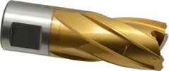 Hougen - 3/4" Diam x 1" Deep High Speed Steel Annular Cutter - Exact Tool & Supply