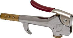 Value Collection - 200 Max psi Safety Booster Thumb Lever Blow Gun - 1/4 NPT, Chrome Plated Zinc - Exact Tool & Supply