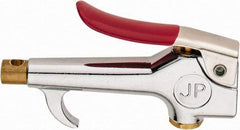 Value Collection - 90 Max psi Safety Nickel Tipped Thumb Lever Blow Gun - 1/4 NPT, Chrome Plated Zinc - Exact Tool & Supply