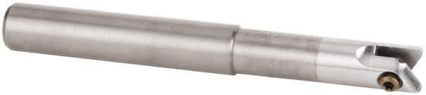 Kennametal - 12mm Cut Diam, 3mm Max Depth of Cut, 12mm Shank Diam, 162mm OAL, Indexable Ball Nose End Mill - 52mm Head Length, Straight Shank, KDMT Toolholder, KDM 12.. Insert - Exact Tool & Supply