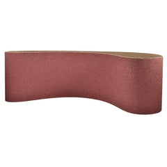 Superior Abrasives - Abrasive Belts; Abrasive Type: Coated ; Belt Width (Inch): 54 ; Overall Length (Inch): 103 ; Abrasive Material: Aluminum Oxide ; Grit: 280 ; Backing Material: Cloth; Poly Cotton - Exact Tool & Supply