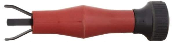 Harris Products - Retracting Three Legged Welding Spatter Scraper - For Use with MIG Welding Nozzles - Exact Tool & Supply