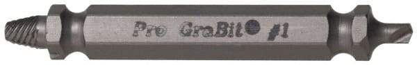 Alden - Bolt & Screw Extractor - #10, M5 Extractor for #4 to #7 Screw, 2" OAL - Exact Tool & Supply