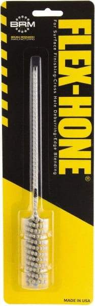 Brush Research Mfg. - 0.709" to 3/4" Bore Diam, 180 Grit, Silicon Carbide Flexible Hone - Fine, 8" OAL - Exact Tool & Supply