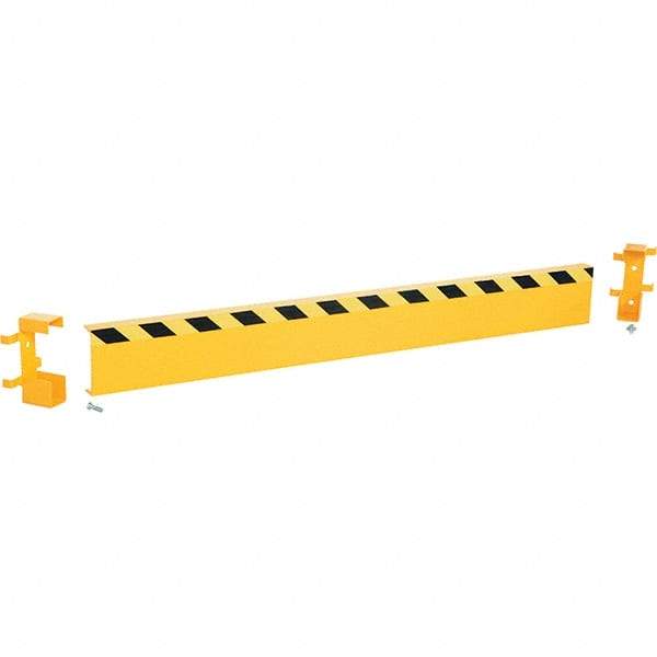 Vestil - 72' Long x 8" High, Rail System Channel Guard - 56 Lb - Exact Tool & Supply