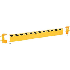 Vestil - 72' Long x 8" High, Rail System Channel Guard - 56 Lb - Exact Tool & Supply