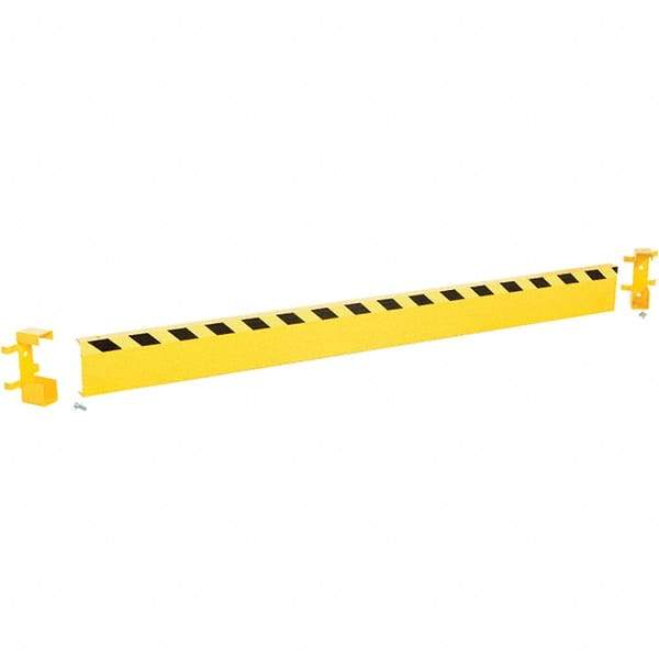 Vestil - 96' Long x 8" High, Rail System Channel Guard - 95 Lb - Exact Tool & Supply