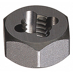 ‎9/16-18 377 Carbon Steel Hexagon Rethreading Die - Exact Tool & Supply
