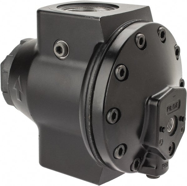 Norgren - 1-1/2 NPT 10 - 450 psi Hi-Flow Pilot Operated Aluminum Regulator - Exact Tool & Supply