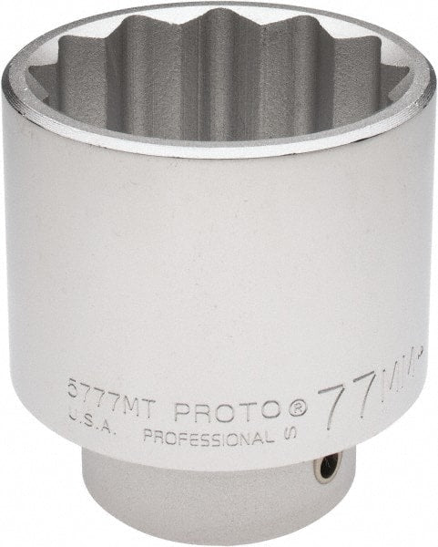 Proto - 1" Drive, Standard Hand Socket - Exact Tool & Supply