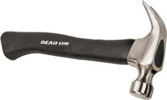 Dead On - 1 Lb Head, Curved Claw Hammer - Exact Tool & Supply