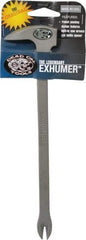 Dead On - 10-5/8" OAL Nail Puller - S-5 Grade Steel Invest Cast - Exact Tool & Supply