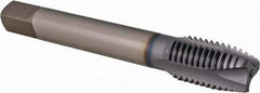 OSG - 3/4-10 UNC, 3 Flute, TiCN Finish, Powdered Metal Spiral Point Tap - Plug Chamfer, Right Hand Thread, 125mm OAL, 30.5mm Thread Length, 0.59" Shank Diam, 3B Class of Fit, Series 16515 - Exact Tool & Supply