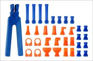 15mm  Lathe Adaptoror 1/4" Sys Kit - Coolant Hose System Component - Exact Tool & Supply
