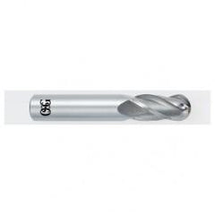 1" Dia. - 4" OAL - Carbide - Ball End HP End Mill-4 FL - Exact Tool & Supply